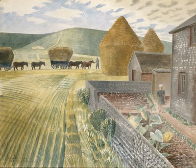Furlongs by Eric Ravilious